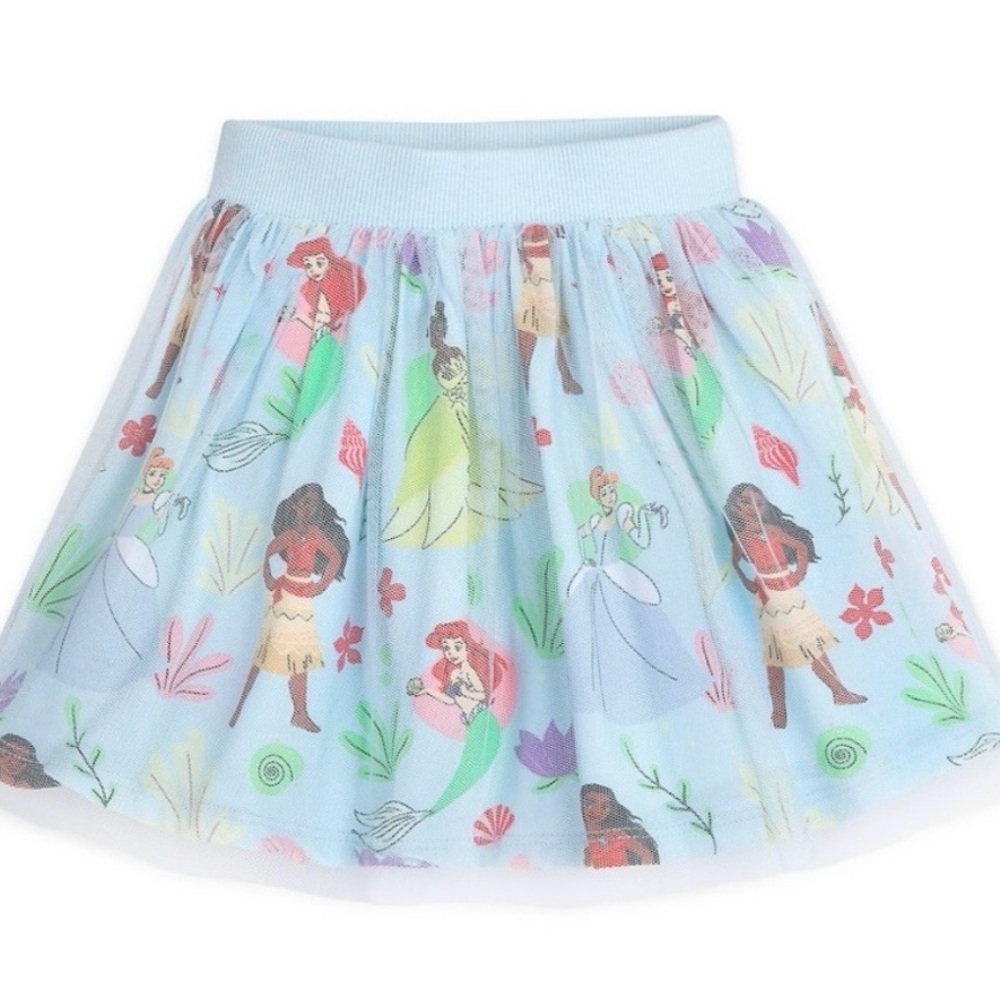 Disney Princess Light Blue Tulle Skort Size 13